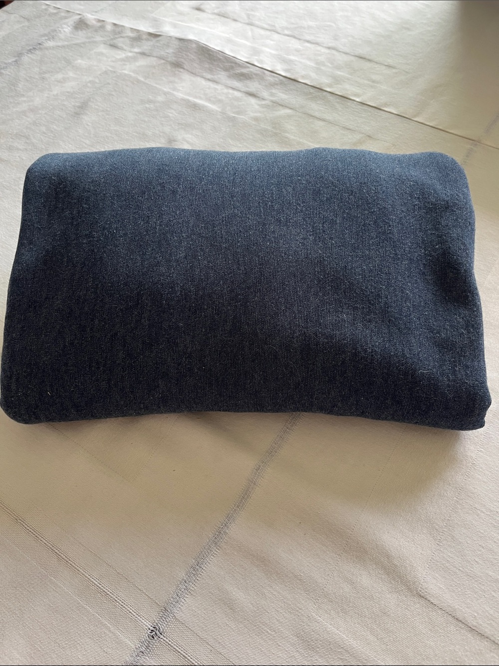 Classic Dark Navy Stretch Knit Fabric By David Textiles 4 Yards - Picture 3 of 4